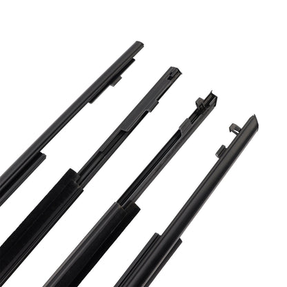 Guarnizione esterna per cintura in vetro della portiera Toyota Prius 2010-2015 (4 pezzi)