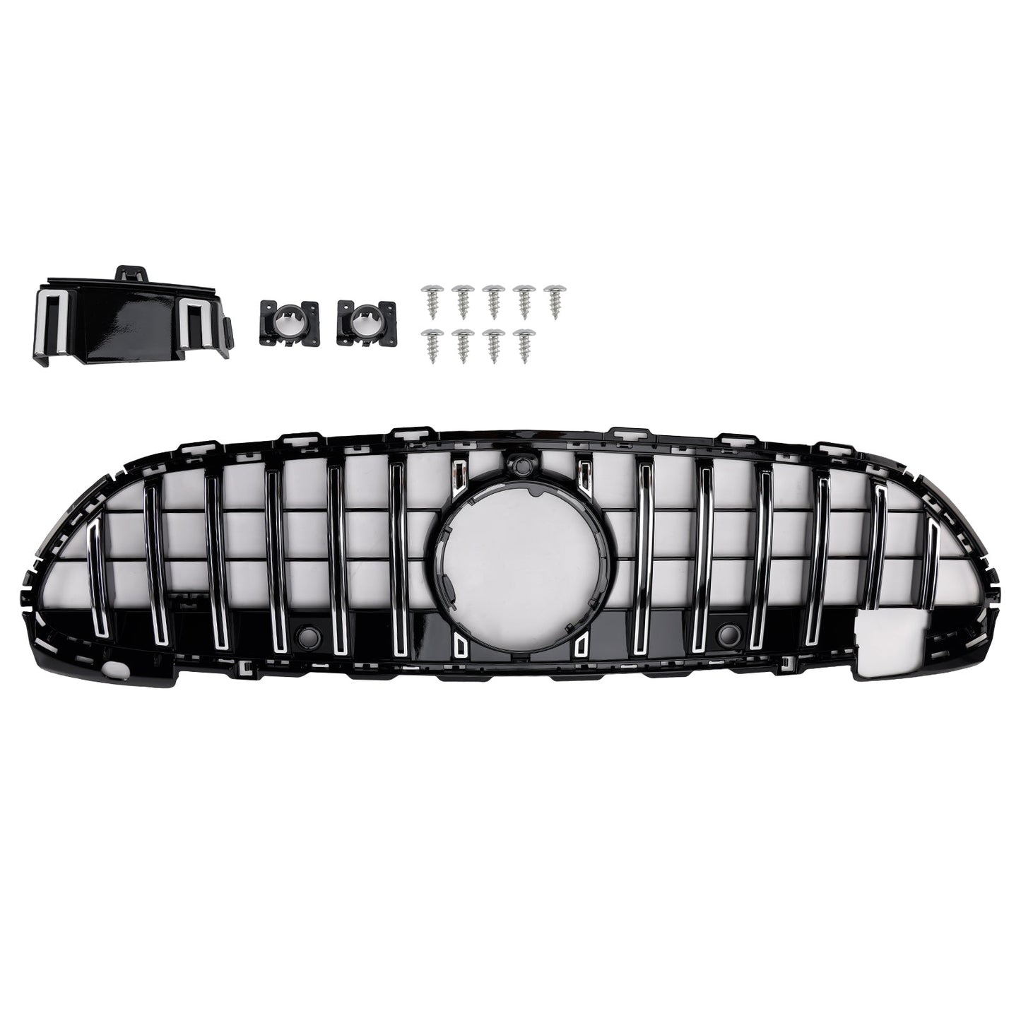 Griglia paraurti anteriore stile GT-R Mercedes Benz W206 2022-2023 con telecamera