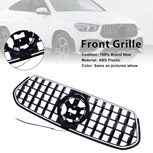 Griglia paraurti anteriore compatibile con Mercedes Benz Classe GLE C167 V167 2019-2023