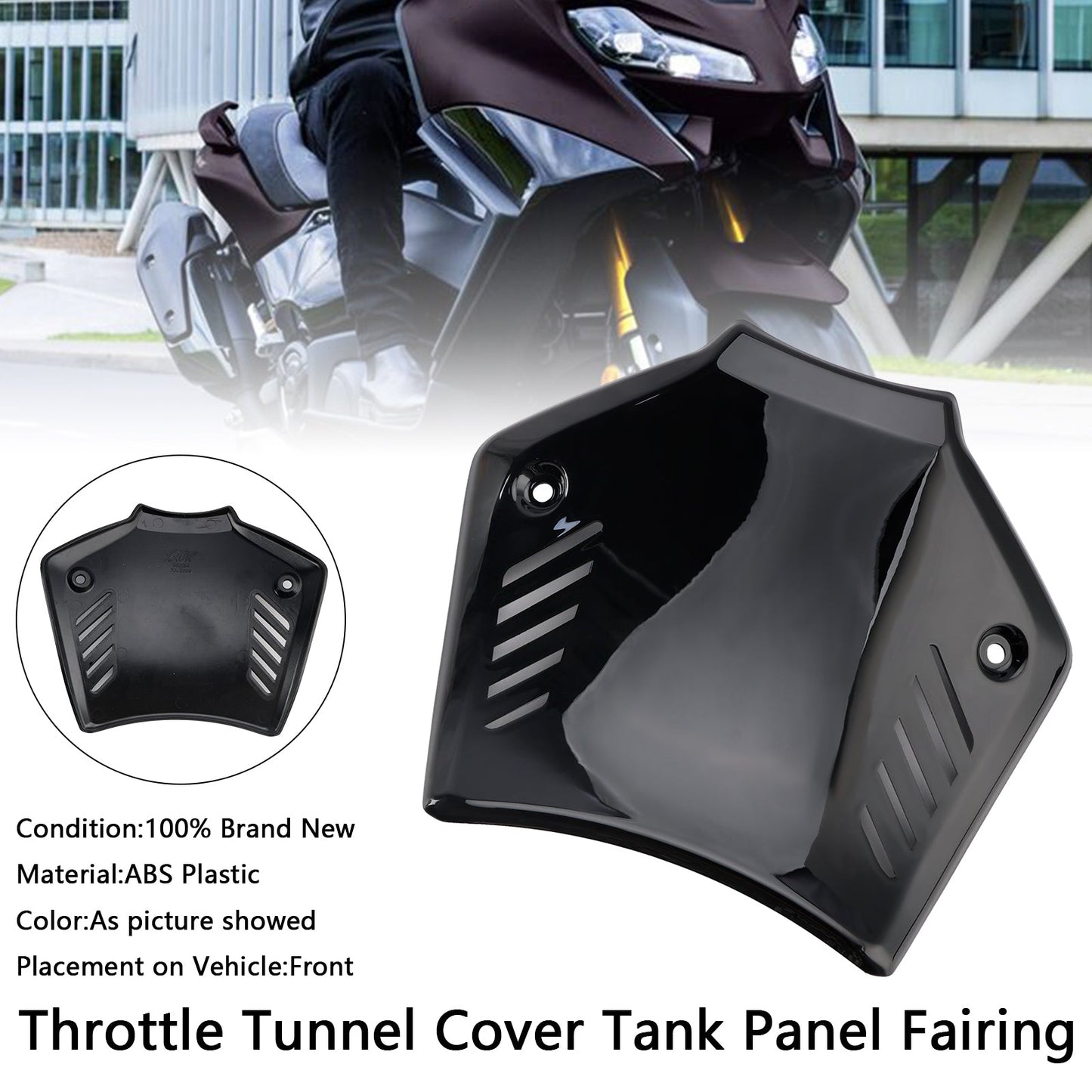 2022 2023 Yamaha Tmax 560 Copertura del tunnel dell'acceleratore Pannello del serbatoio Carenatura