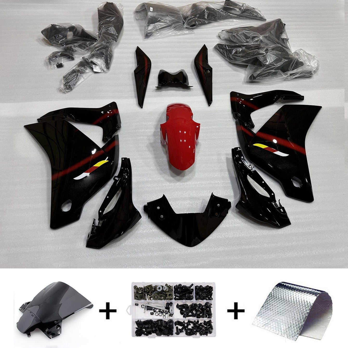 Kit di carene in plastica ABS stampate a iniezione per Honda CBR250R 2011-2015