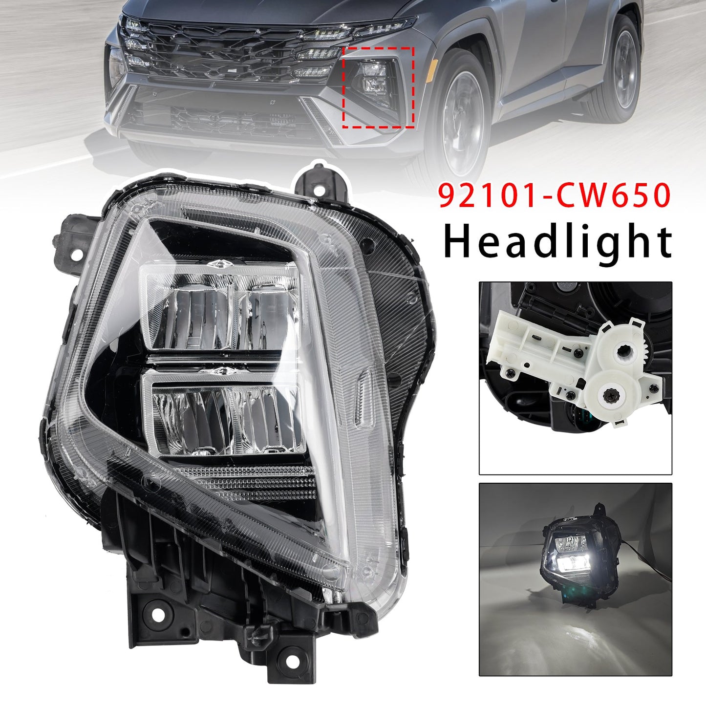 Gruppo faro anteriore sinistro Hyundai Tucson 2025-2026 92101-CW650