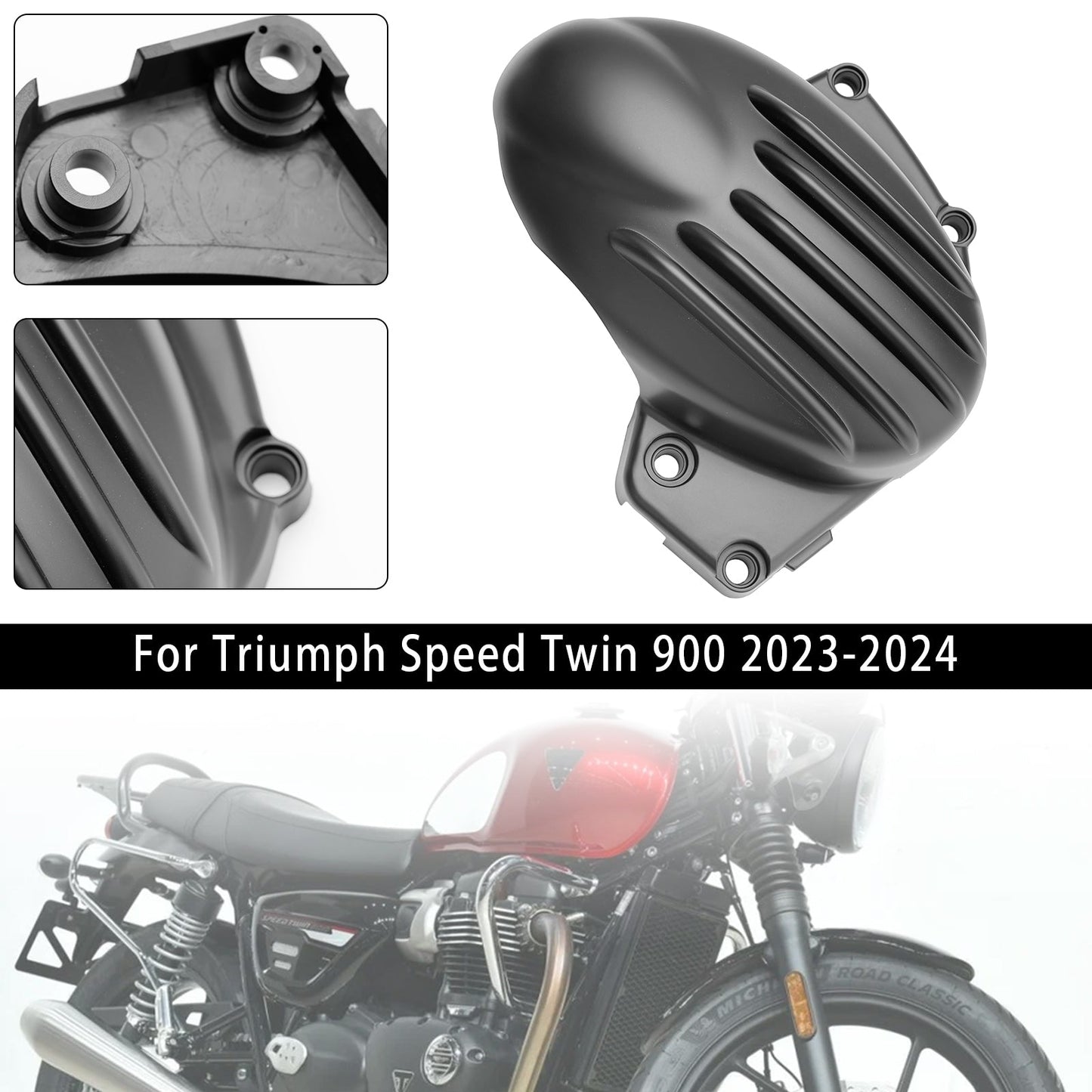 Copertura carenatura protezione catena pignone anteriore Speed Twin 900 2023-2024
