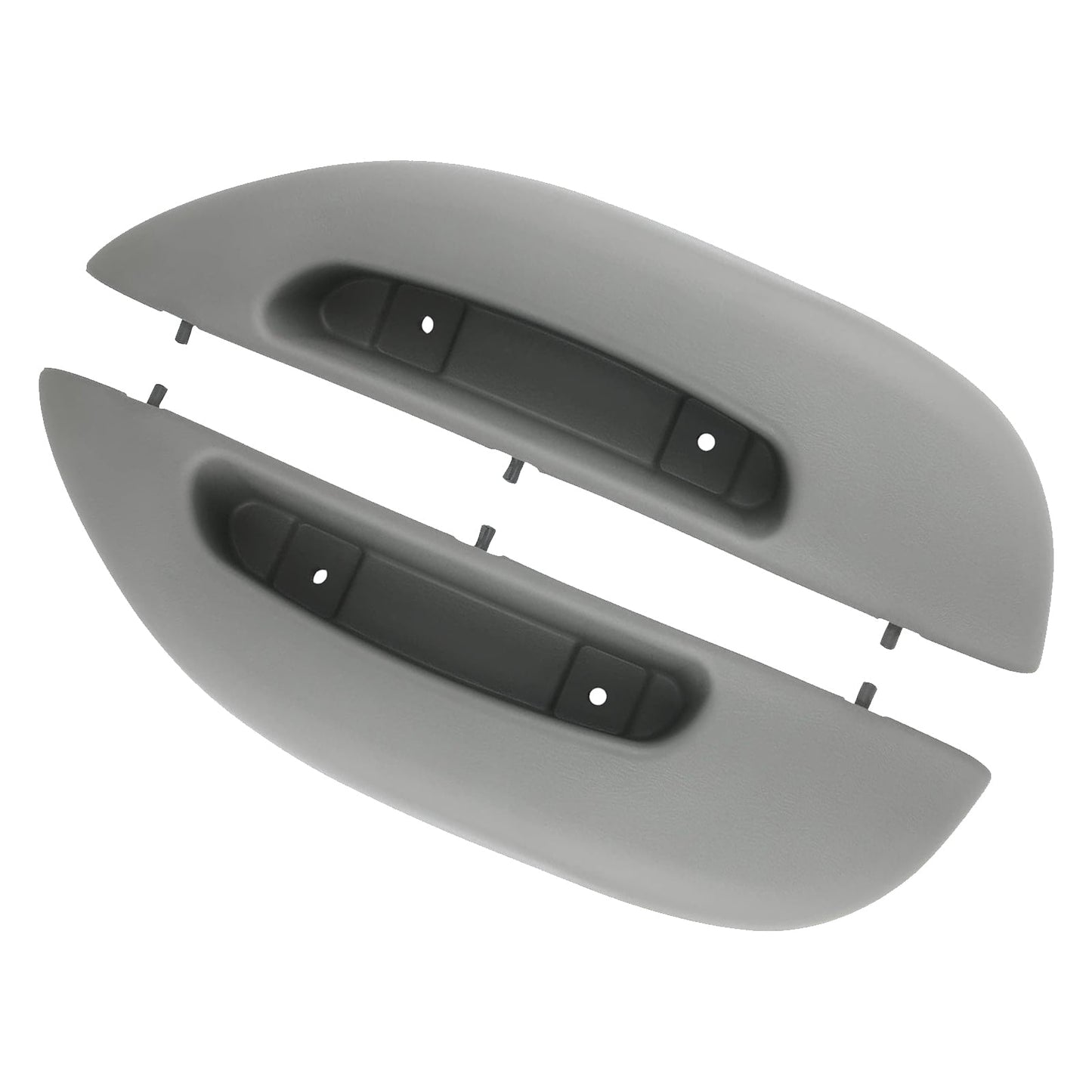 1996-2002 GMC Savana 1500/2500/3500 Tutti i modelli di carrozzeria Anteriore Sinistro e Destro Grigio 2 pezzi Copertura maniglia bracciolo portiera 12376630