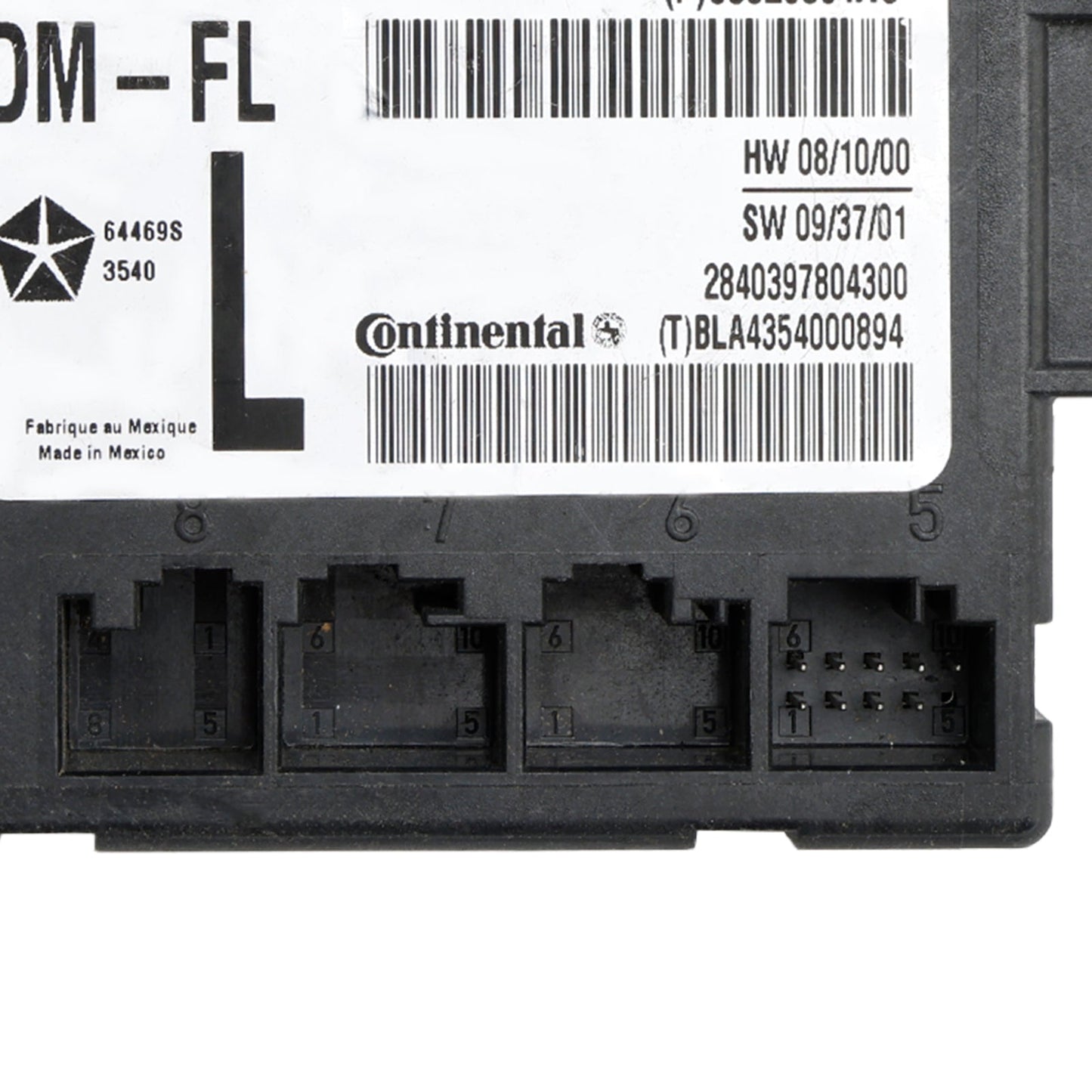05026861ac Modulo portiera del conducente anteriore sinistra per Dodge Chrysler 2008-2016