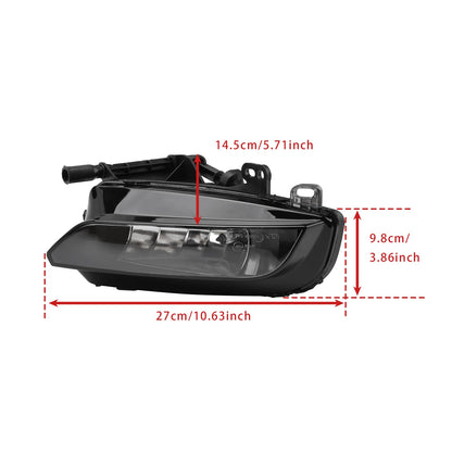 Fendinebbia anteriore destro Audi A3 Sportback 2015-2016, 1 pezzo, con lampadine 8V0941700C
