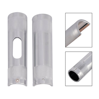 Adattatore per riser del diametro del manubrio da 1"" a 1,25"" cromato per Road Glide Road King