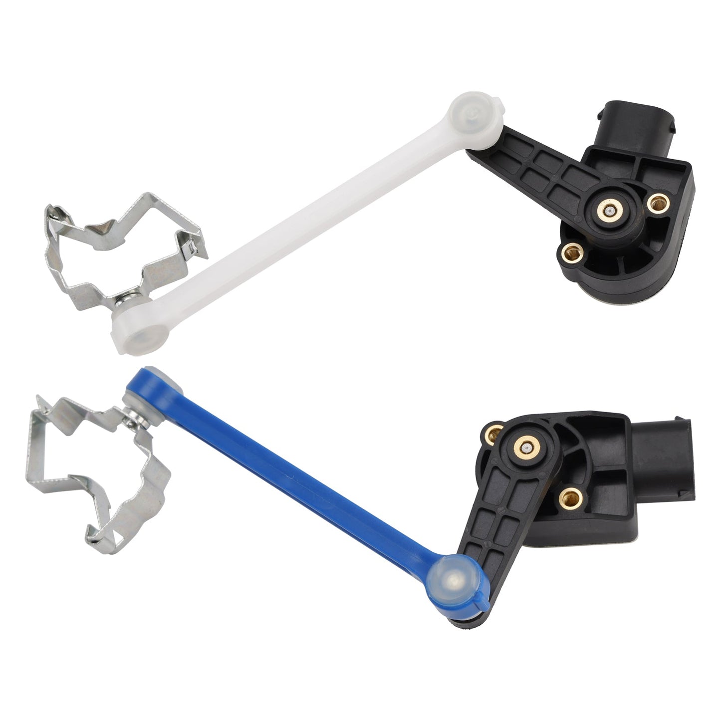 Coppia di sensori di livello altezza anteriore per Audi A6 C5 Allroad Quattro 2000-2005