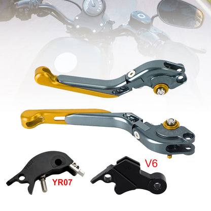 Leva freno frizione regolabile adatta per YAMAHA XSR900 XSR900GP MT-09 2024-2025