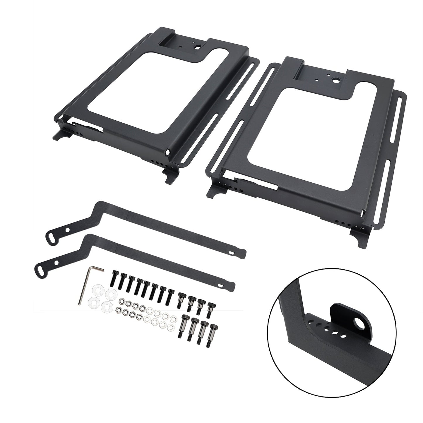 Set di basi per sedili reclinabili inferiori Polaris RZR XP Turbo 2X
