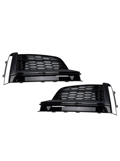 Griglia di copertura del fendinebbia del paraurti anteriore Audi A5 S-Line S5 2018-2019