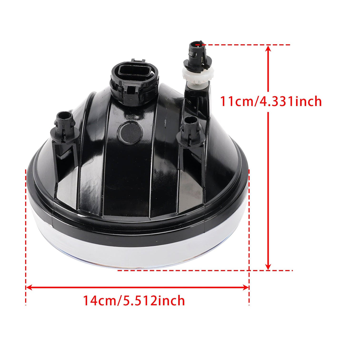 Coppia di fari fendinebbia anteriori con lampadine per GMC Sierra 1500 2007-2013