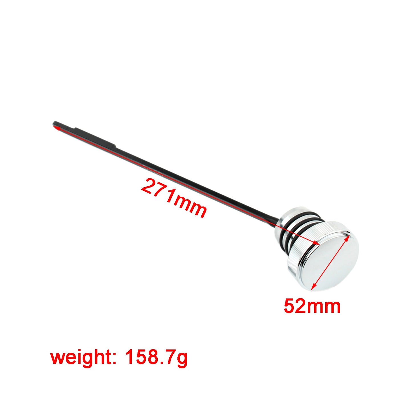 Tappo del tappo del serbatoio dell'astina di livello dell'olio 0710-0150 per Super Glid FXD FXDX FXDL Dyna 99-05