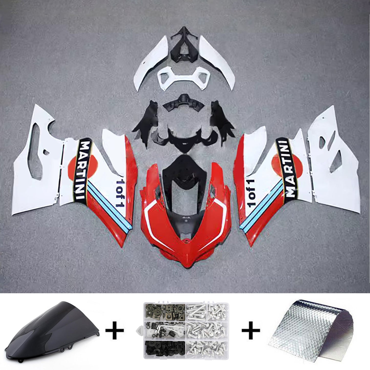 Kit carenatura iniezione Ducati 1199 2012-2015 Carrozzeria plastica ABS
