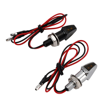 Indicatore di direzione a LED da 12 V, 8 mm, universale per moto Yamaha