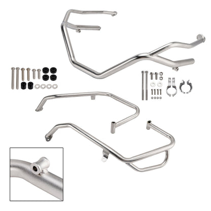 Kit di protezione motore superiore e inferiore per Honda X-Adv 750 del 2025, barra di protezione argento