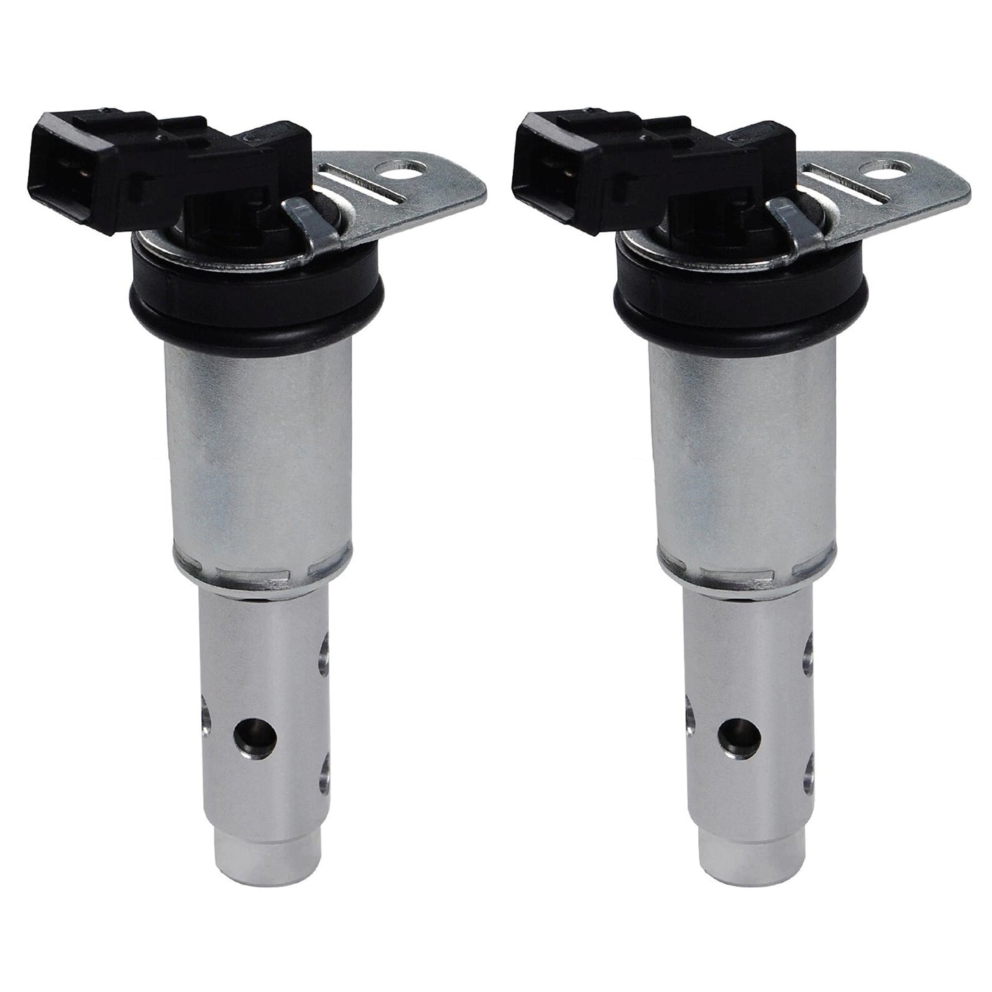 2 pezzi Solenoide di fasatura della valvola di controllo dell'olio VVT 11367585425 per BMW 1 E81 2006-2012
