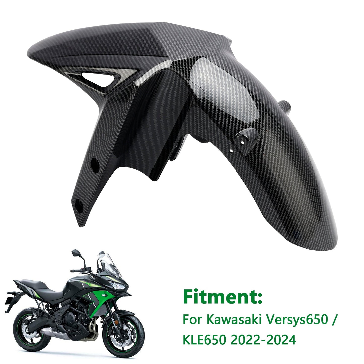 Carenatura parafango parafango anteriore Kawasaki Versys 650 KLE650 1000 1100 2022-2024