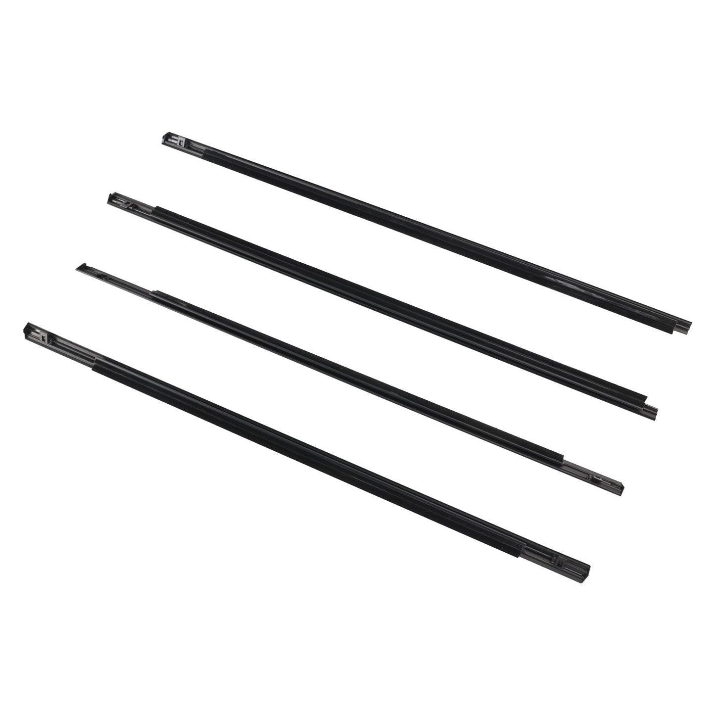 80821-8H300 Guarnizioni laterali finestrini compatibili con Nissan X-Trail 2001-2007 4 pezzi
