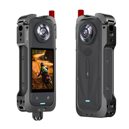 Accessori per fotocamera: custodia protettiva con copriobiettivo e kit per Insta360 X5