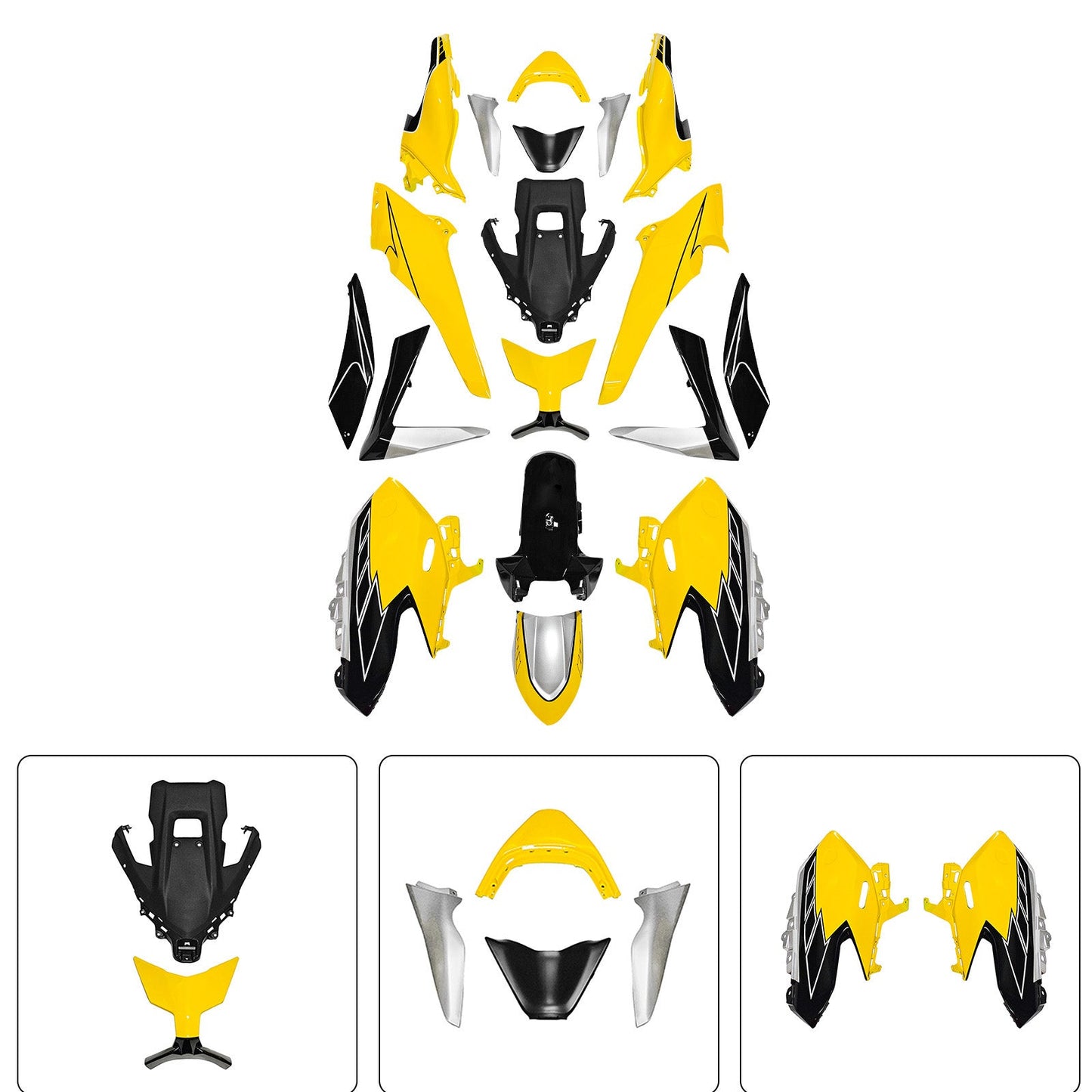 Kit di carene iniettate per Yamaha TMAX560 2025-2026