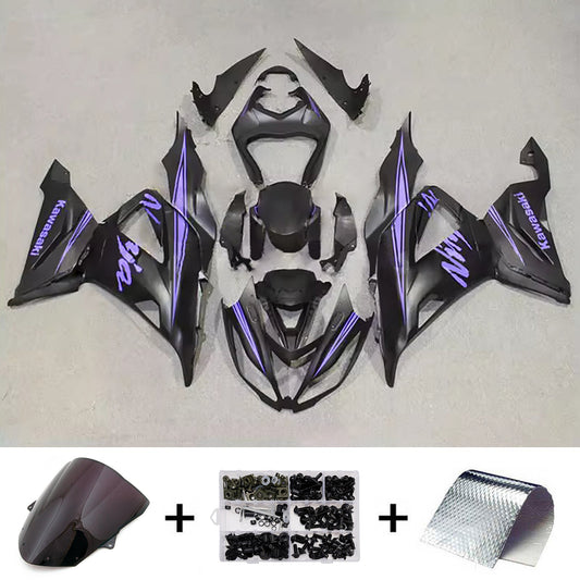 Kit carenatura iniezione in plastica ABS adatto per Kawasaki ZX6R 636 2013-2018