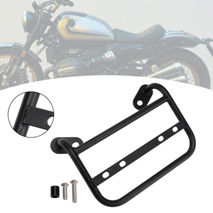 Staffa di montaggio per supporto borsa laterale BMW R12 2024-2025, acciaio nero, sinistra + destra