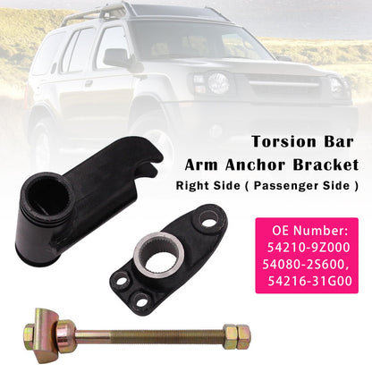 Staffa di ancoraggio del braccio della barra di torsione destra per Nissan Xterra Frontier V6 2001-2004