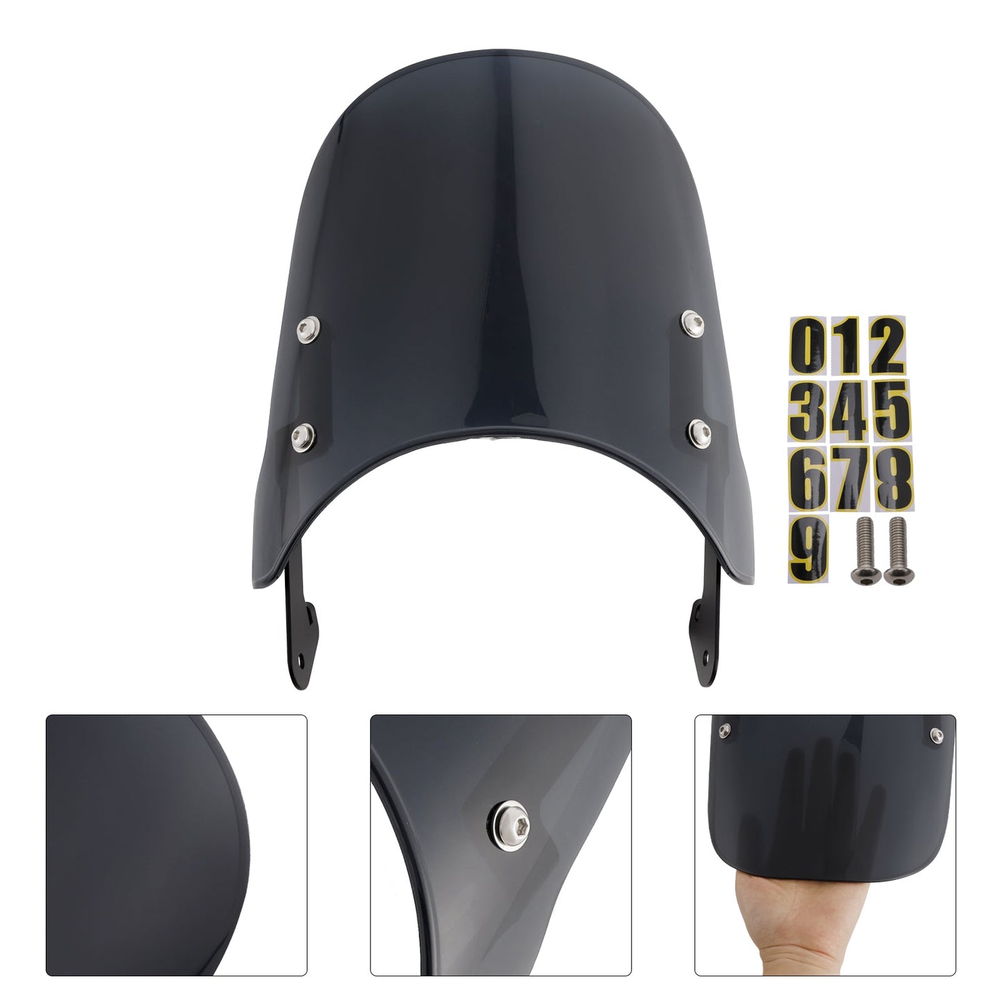 Parabrezza Parabrezza adatto per YAMAHA XSR 155 2020-2023 XSR 125 2024-2025