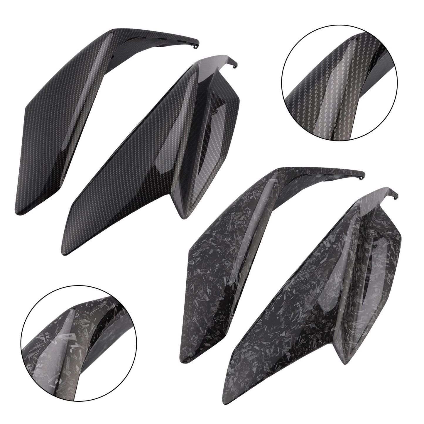 Kit di pannelli laterali per deflettori d'aria Aprilia RSV4 2021-2024