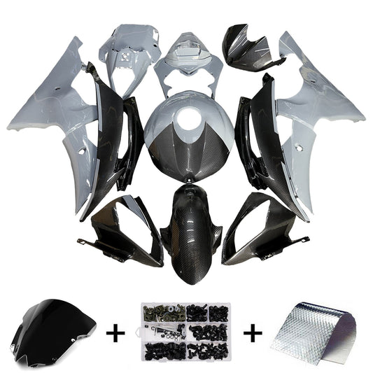 Kit carenatura iniezione plastica ABS per Yamaha YZFR6 YZF-R6 2008-2016