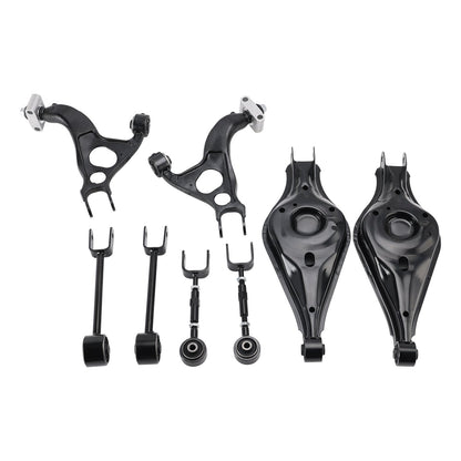 2011-2019 Per Ford Explorer FWD e 4WD Tutti i motori 8 pezzi Bracci di controllo superiori e inferiori della sospensione posteriore 8A8Z5A649C