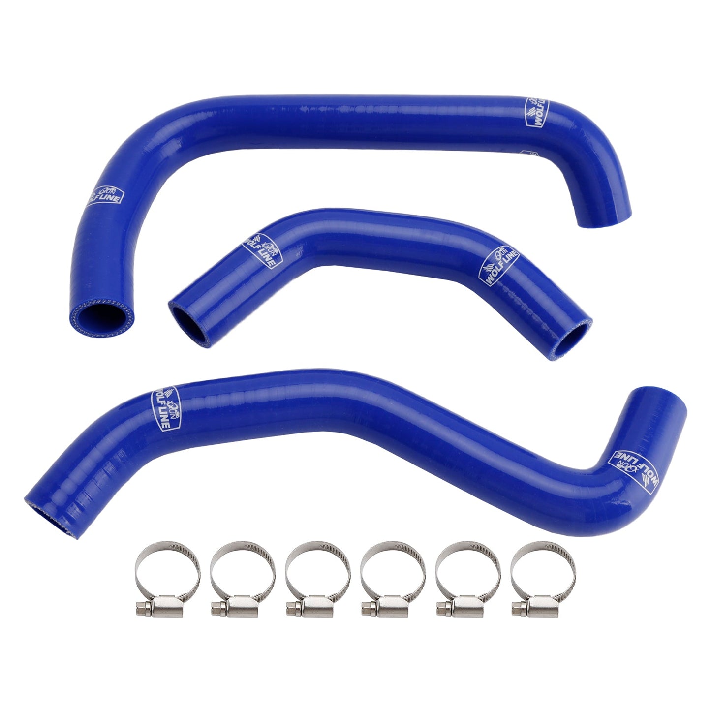 Tubo flessibile del liquido di raffreddamento del radiatore in silicone Kawasaki ZX10R ZX-10RR 2021-2025