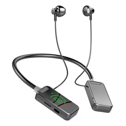 Cuffie Bluetooth con display digitale intelligente da 5,3 pollici per giochi, canto dal vivo e ritorno in cuffia.