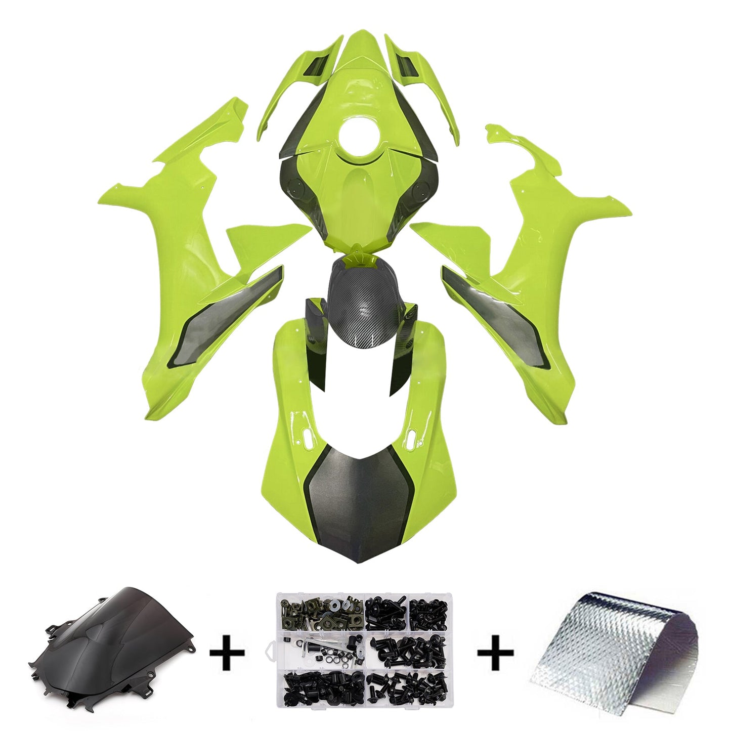 Kit carenatura iniezione plastica ABS per Yamaha YZFR1 YZF-R1 2015-2019