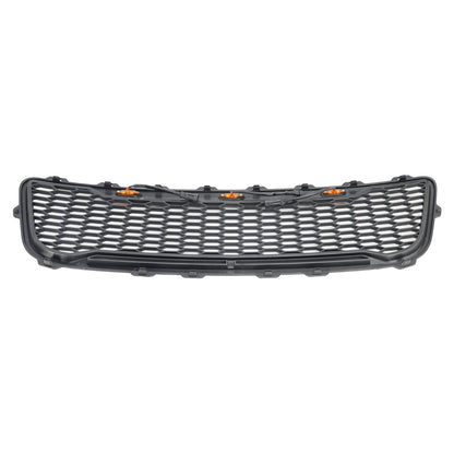 Griglia paraurti anteriore a nido d'ape nera opaca stile Raptor per Ford F150 1999-2003 con LED