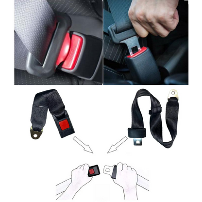 2 set 2 punti retrattile per auto sicurezza cintura di sicurezza fibbia universale regolabile generico