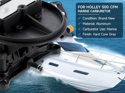 Holley 2300 - Carburatore Marin 500 CFM, Starter Elettrico