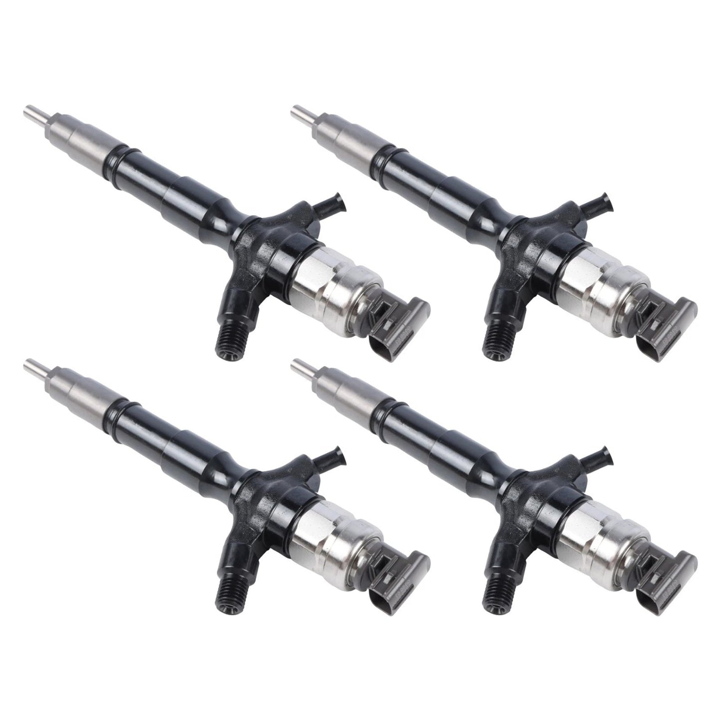 Iniettori di carburante (4 pezzi) per Toyota Hilux Hiace 2KD-FTV 2.5L Motore 095000-8530