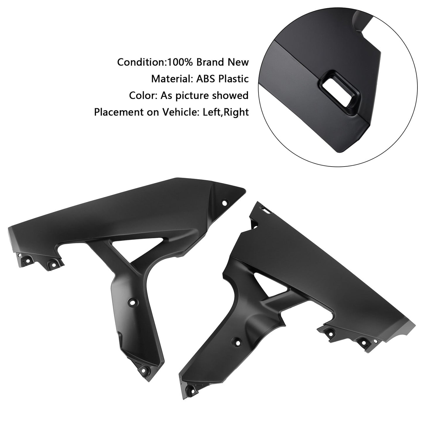 Carenatura laterale del pannello del telaio della carenatura per Honda CBR650R 2024-2025