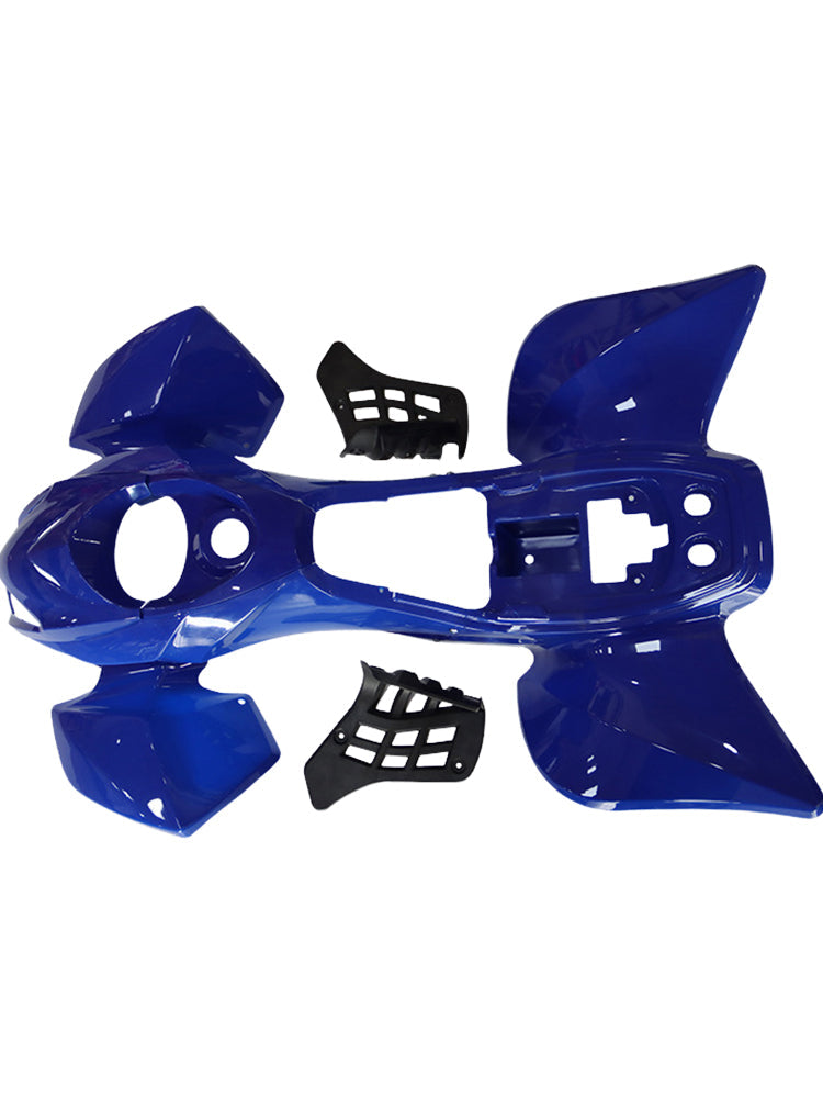 Kit di protezioni per parafanghi in plastica per 125cc Tiger Quad Dirt Bike ATV Blu