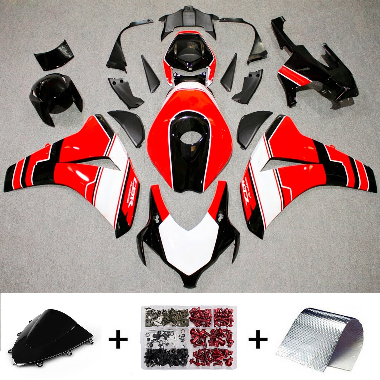 Kit di carene in plastica ABS stampate a iniezione per Honda CBR1000RR 2008-2011