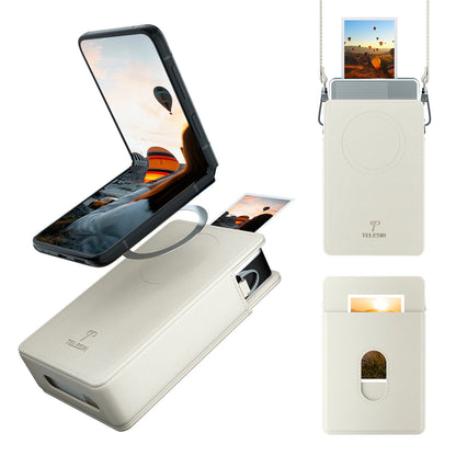 Borsa portaoggetti magnetica per fotocamera e telefono cellulare per stampante fotografica tascabile Xiaomi 1s