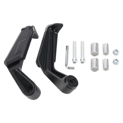 Coppia di protezioni per leve con specchietti retrovisori pieghevoli per mini moto da 22 mm