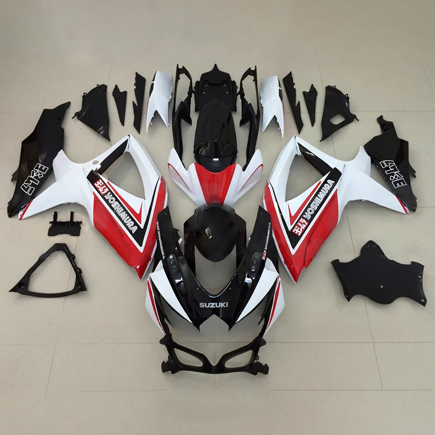 Kit carenatura iniezione plastica ABS per Suzuki GSXR 600/750 2008-2010 K8