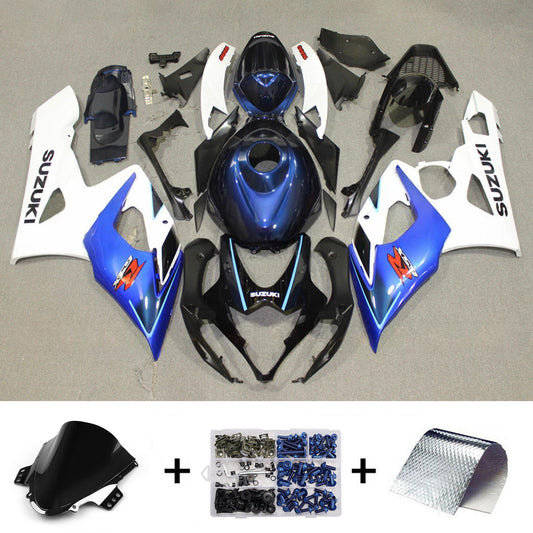Kit carenatura iniezione plastica ABS per Suzuki GSXR1000 2005-2006 K5
