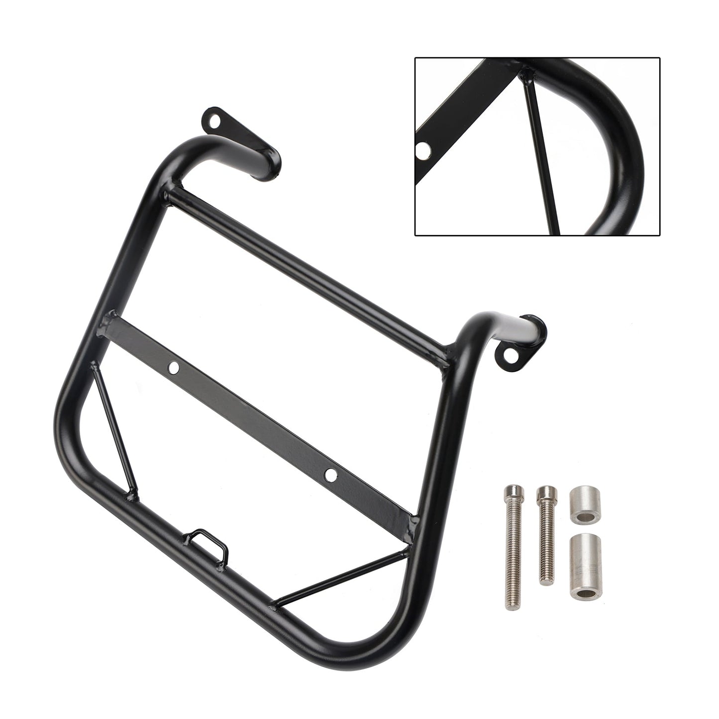 Supporto per borsa laterale nera per HONDA CRF250L JP Ver. 2021-2023