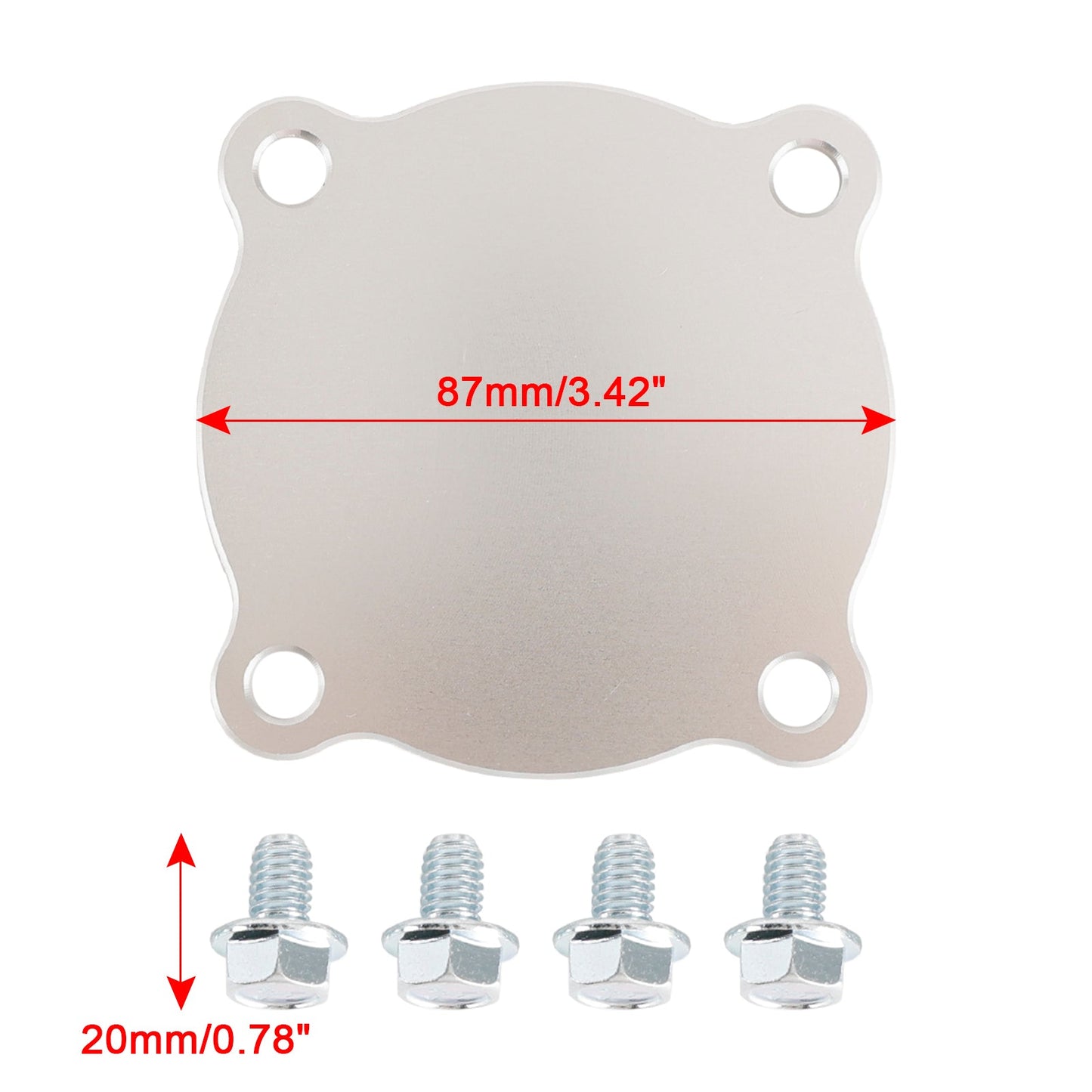 4 pezzi Piastra regolatore trasmissioni TH400 in alluminio Turbo 400 350 551906