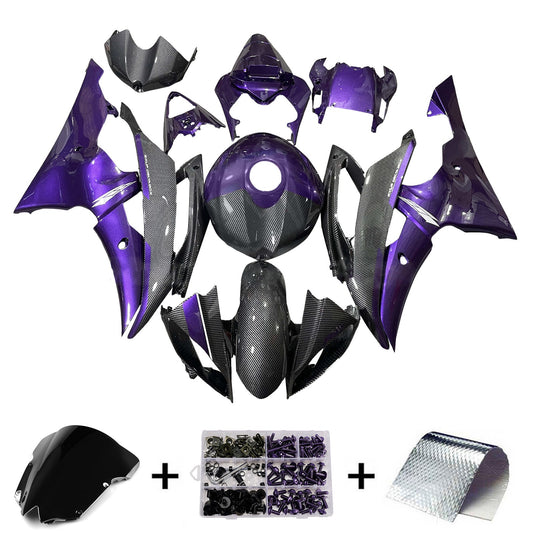 Kit carenatura iniezione plastica ABS per Yamaha YZFR6 YZF-R6 2008-2016