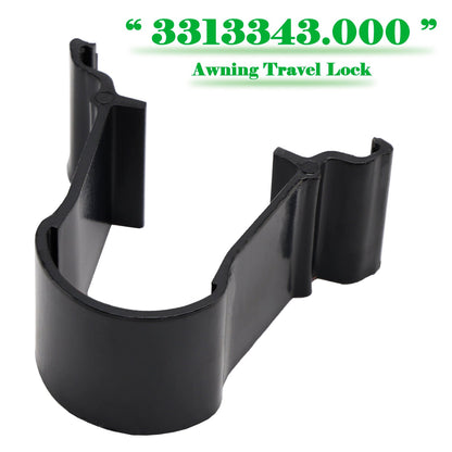 2 pezzi 3313343.000 Blocco da viaggio per tendalino Dometic universale arrotondato